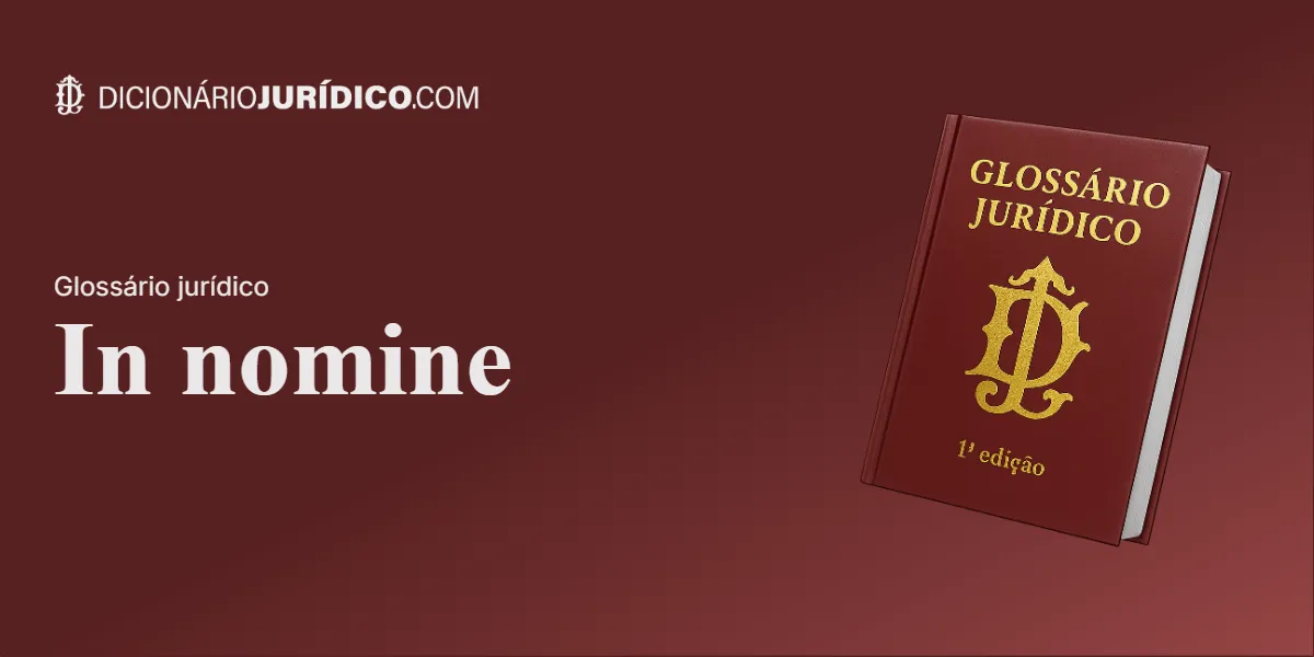 Compartilhe este tutorial: In nomine