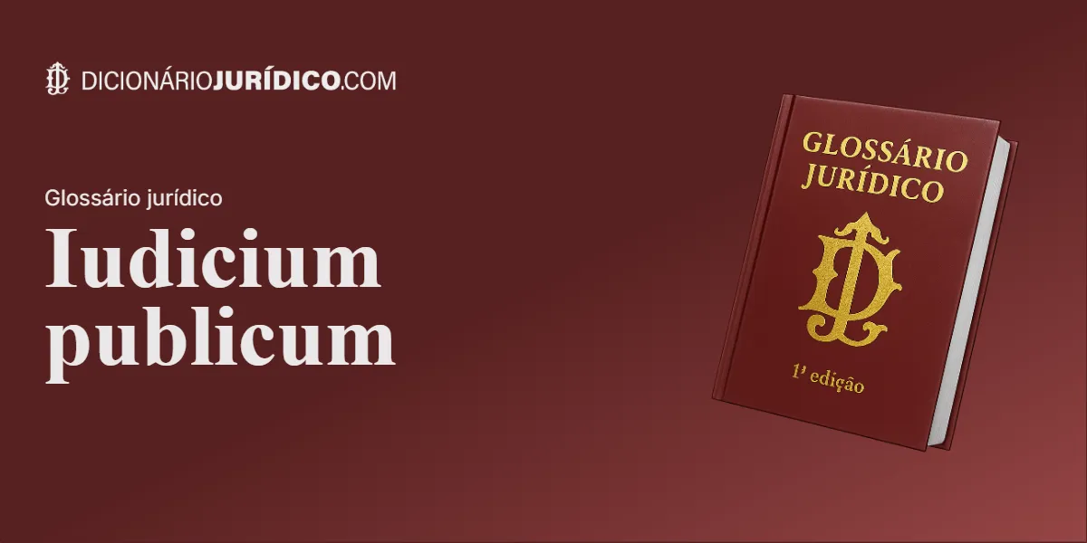 Compartilhe este tutorial: Iudicium publicum