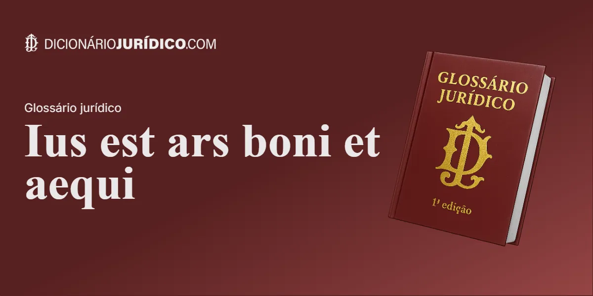 Compartilhe este tutorial: Ius est ars boni et aequi