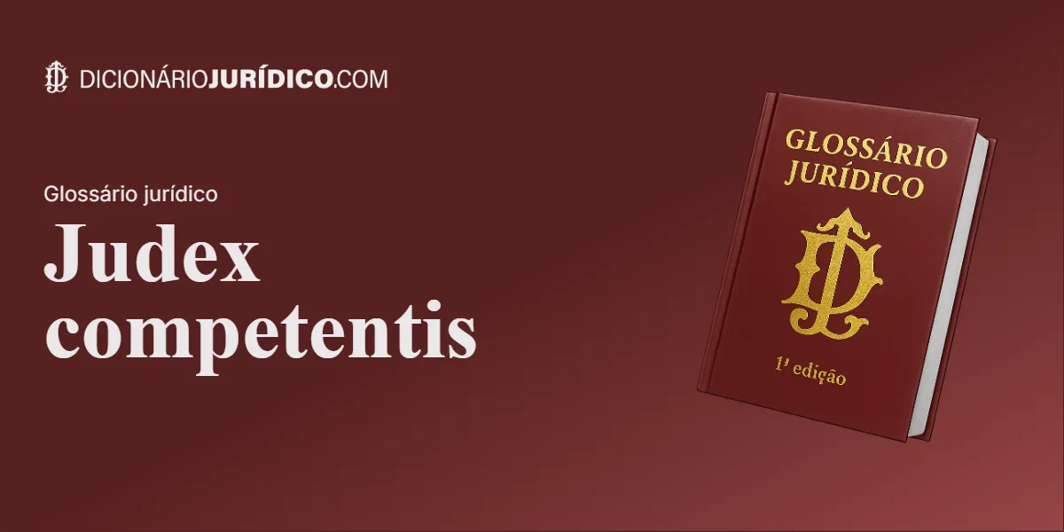 Compartilhe este tutorial: Judex competentis
