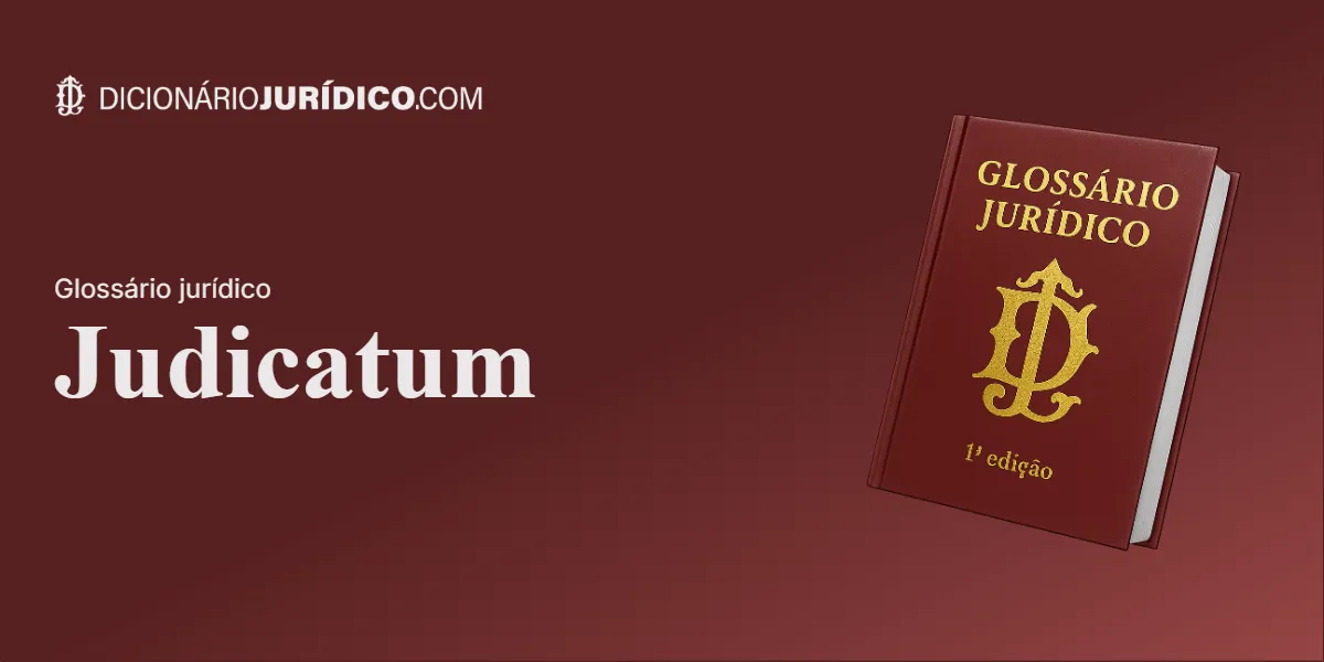 Compartilhe este tutorial: Judicatum