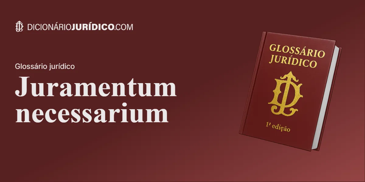 Compartilhe este tutorial: Juramentum Necessarium