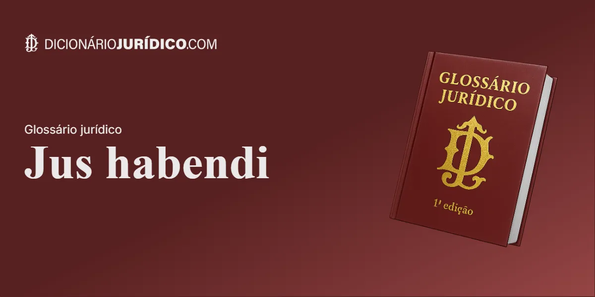 Compartilhe este artigo: Jus habendi