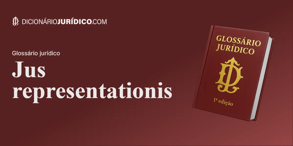 Compartilhe este tutorial: Jus representationis