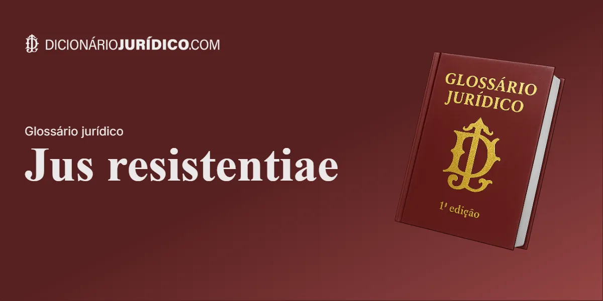 Compartilhe este tutorial: Jus Resistentiae
