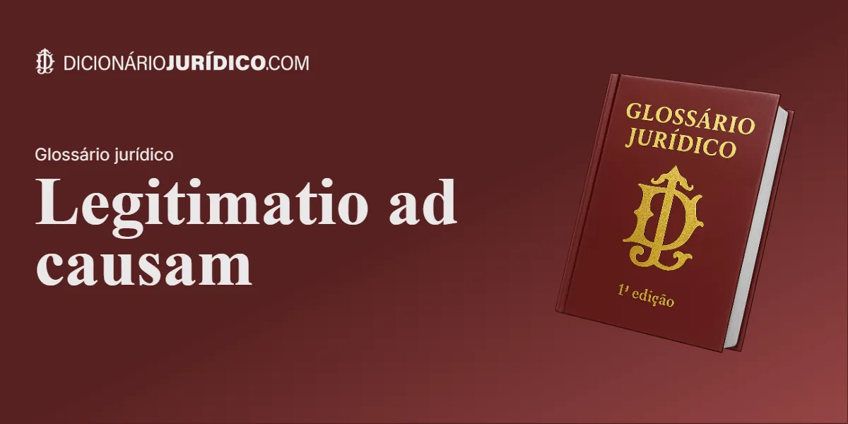 Compartilhe este tutorial: Legitimatio ad causam