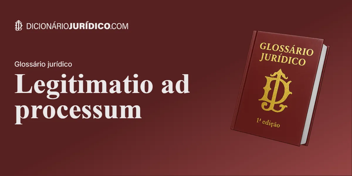 Compartilhe este tutorial: Legitimatio ad processum