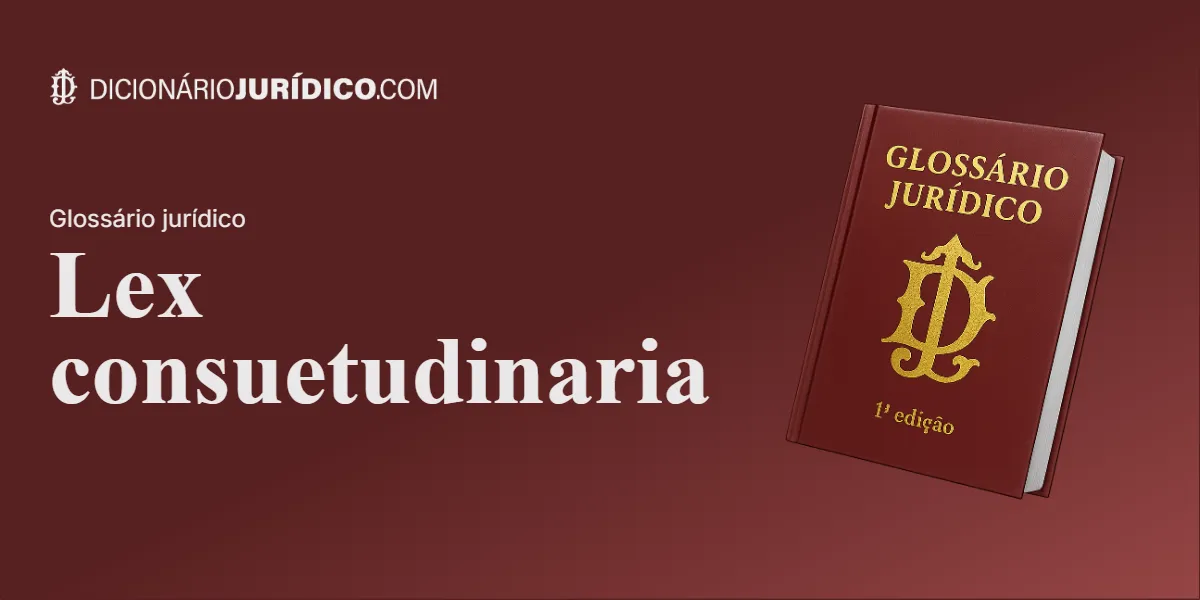 Compartilhe este tutorial: Lex Consuetudinaria