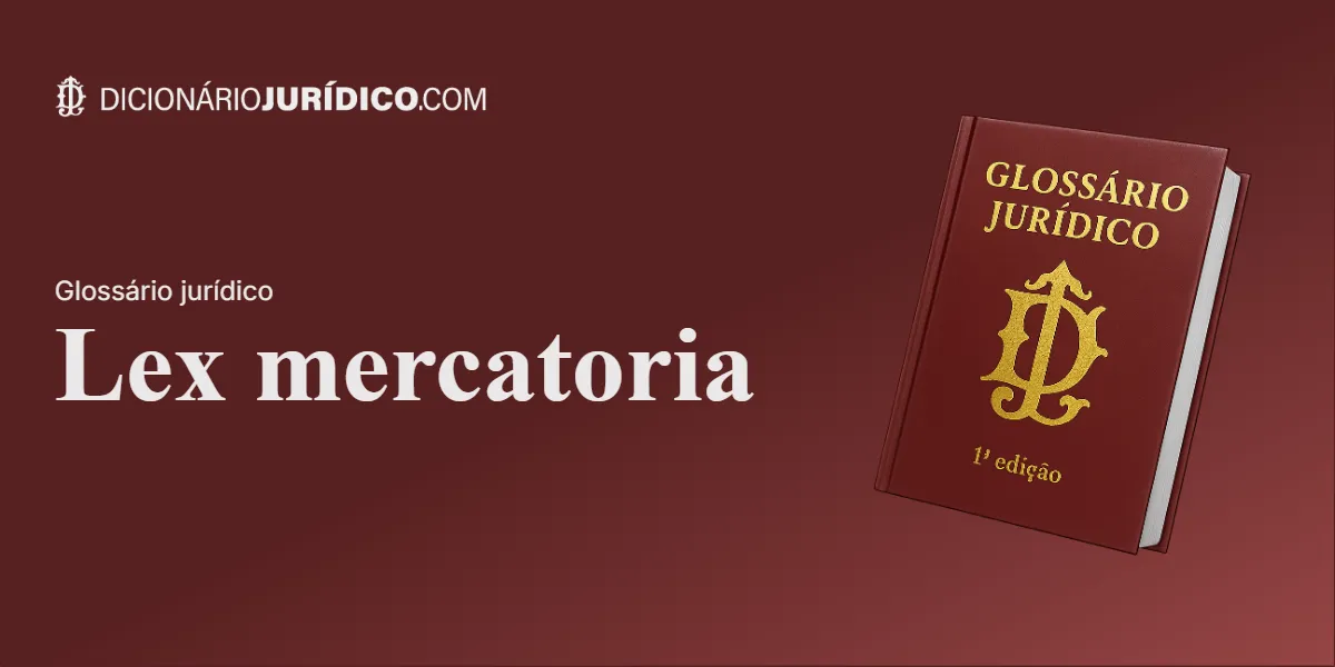Compartilhe este tutorial: Lex mercatoria