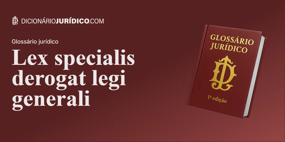 Compartilhe este tutorial: Lex specialis derogat legi generali