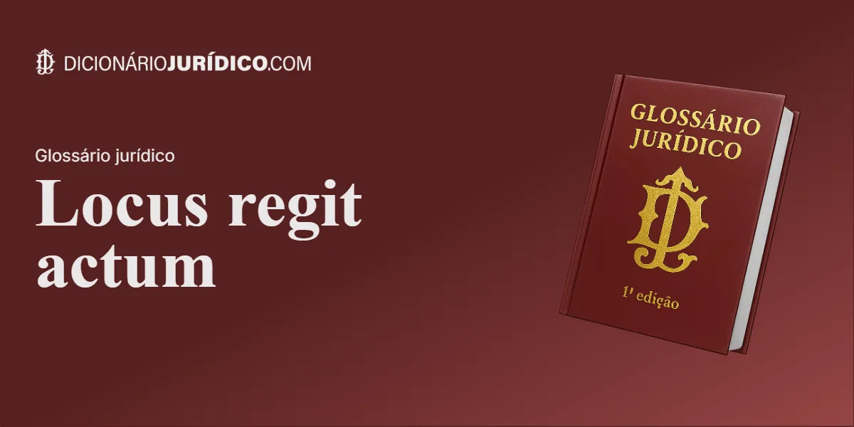 Compartilhe este tutorial: Locus regit actum