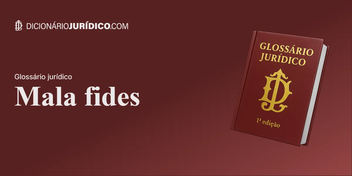 Compartilhe este tutorial: Mala fides