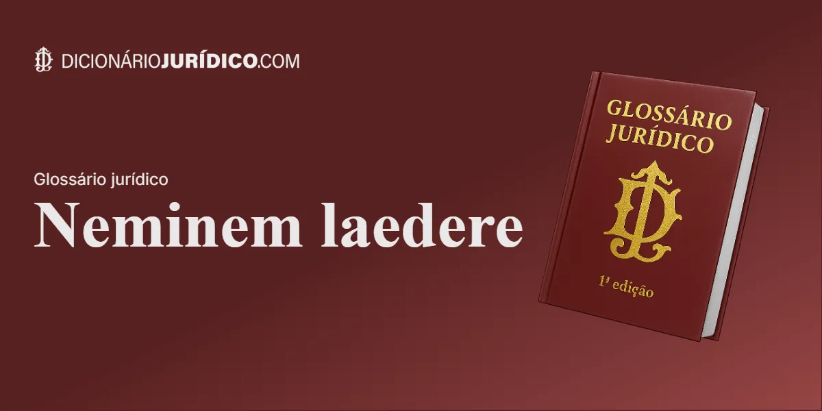 Compartilhe este tutorial: Neminem laedere