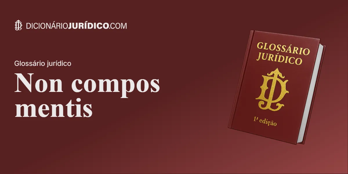 Compartilhe este tutorial: Non compos mentis