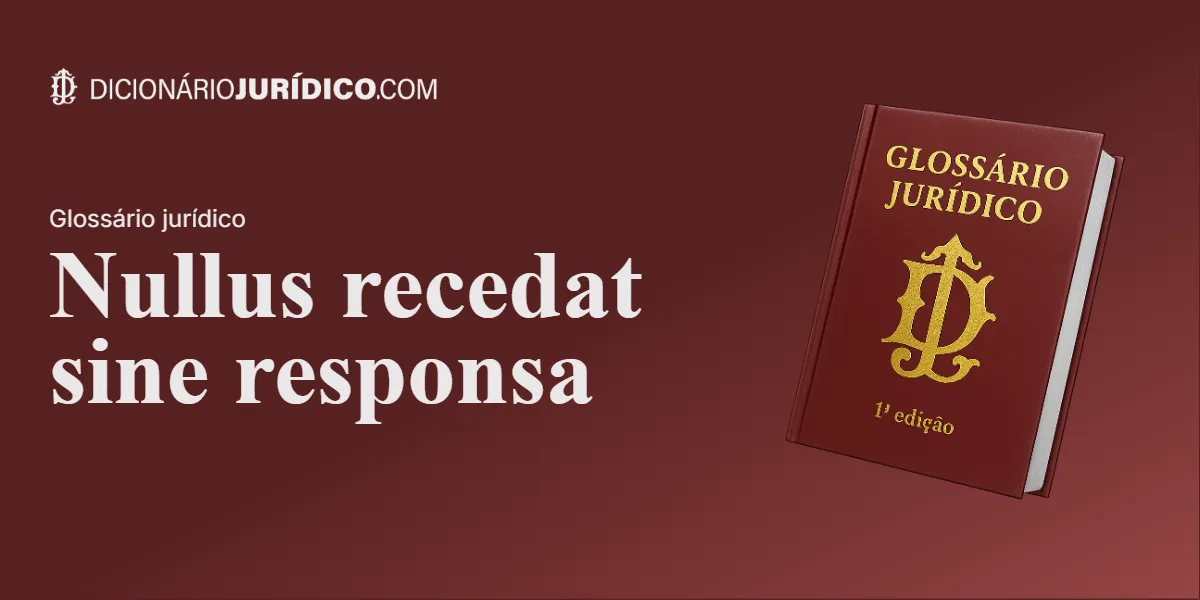 Compartilhe este tutorial: Nullus recedat sine responsa