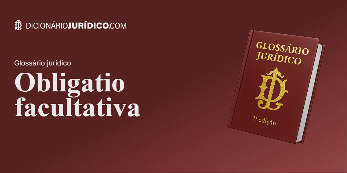 Compartilhe este tutorial: Obligatio facultativa
