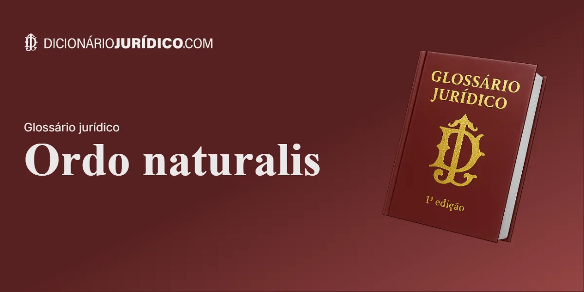 Compartilhe este artigo: Ordo naturalis