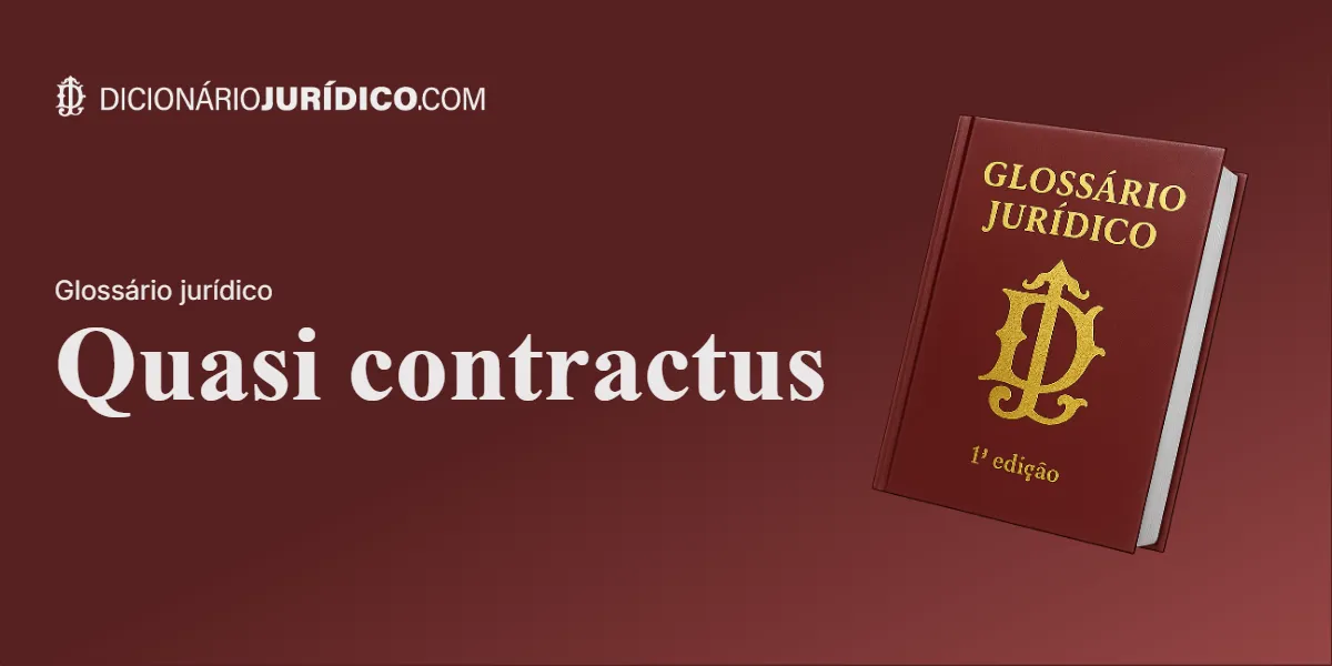 Compartilhe este tutorial: Quasi contractus