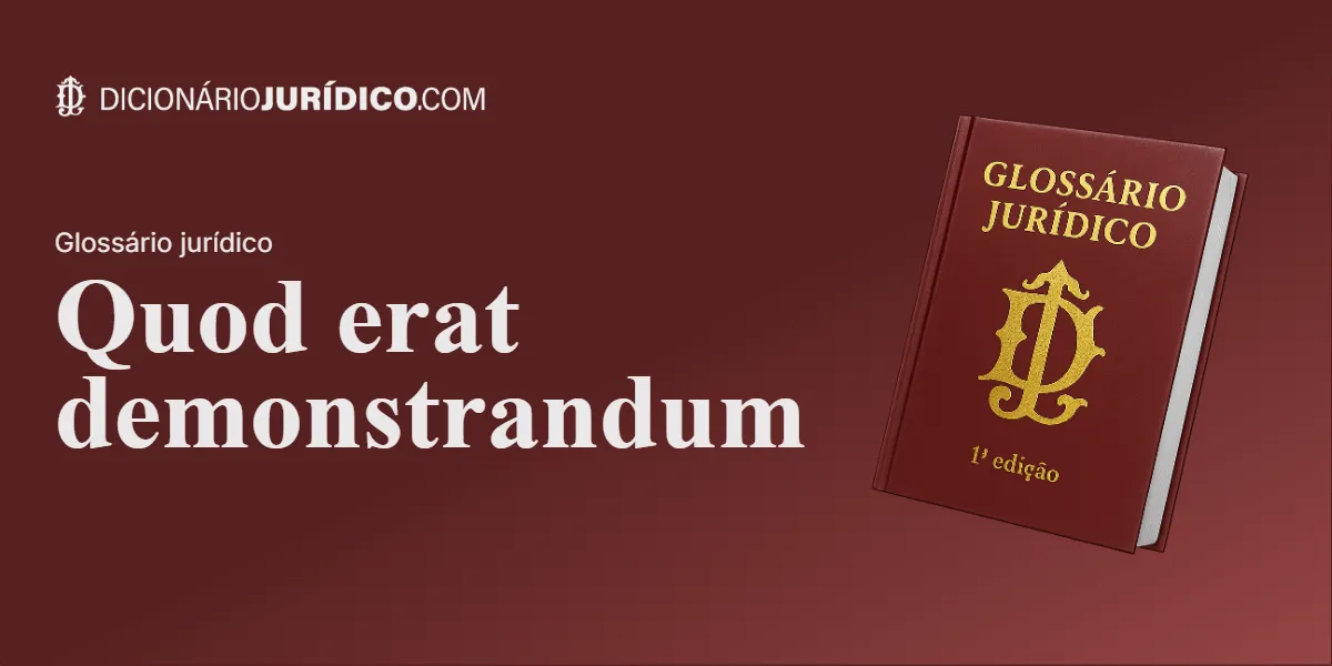 Compartilhe este artigo: Quod erat demonstrandum