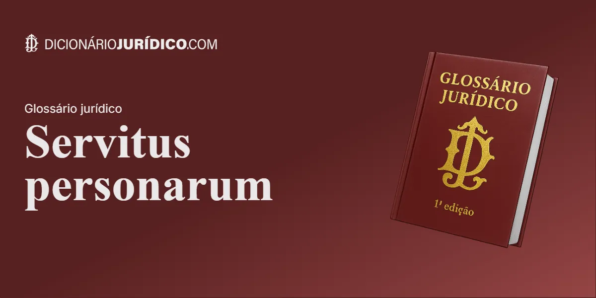 Compartilhe este tutorial: Servitus personarum