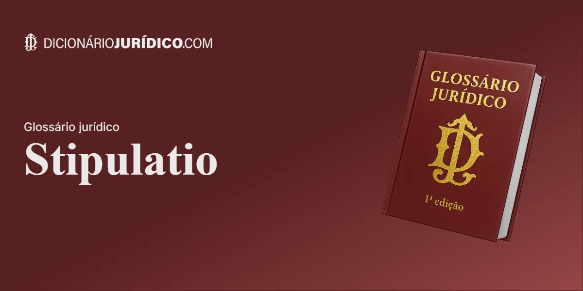Compartilhe este tutorial: Stipulatio