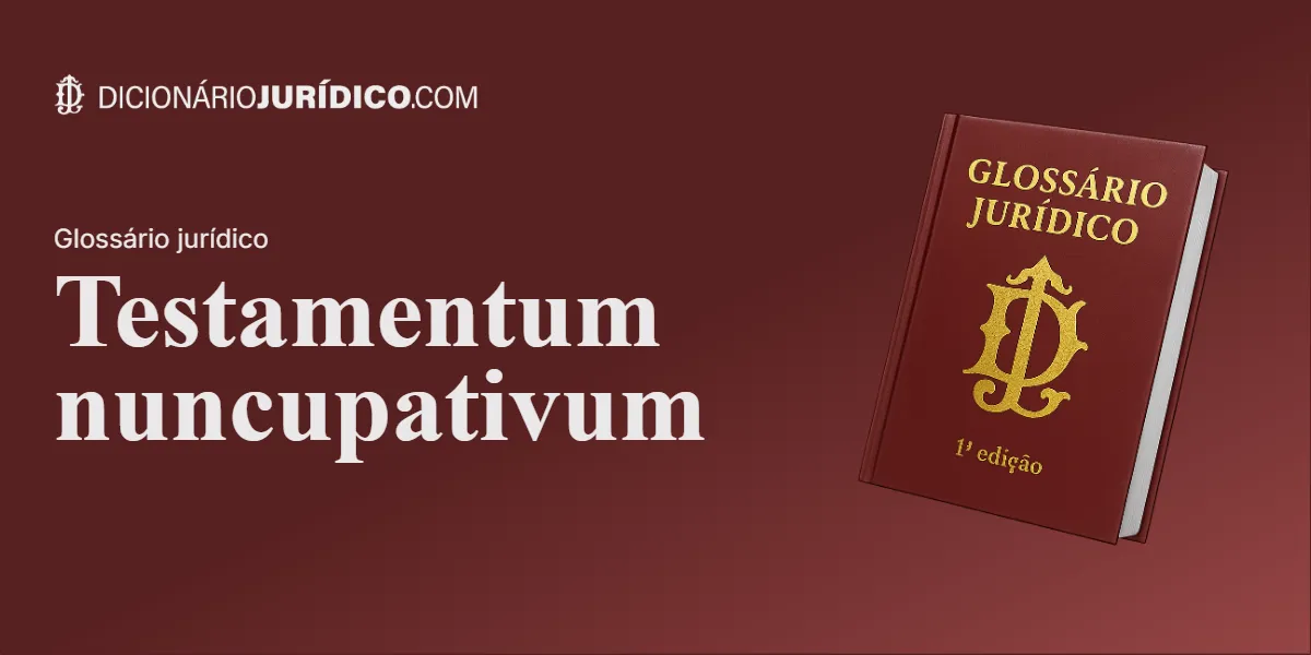 Compartilhe este artigo: Testamentum nuncupativum