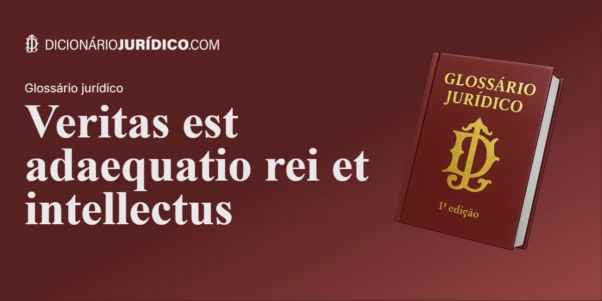Compartilhe este tutorial: Veritas est adaequatio rei et intellectus