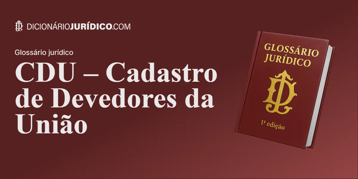 Compartilhe este tutorial: CDU – Cadastro de Devedores da União