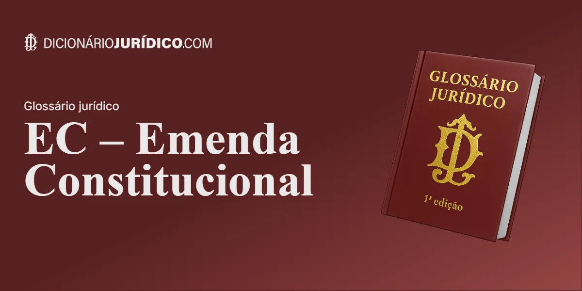 Compartilhe este tutorial: EC – Emenda Constitucional